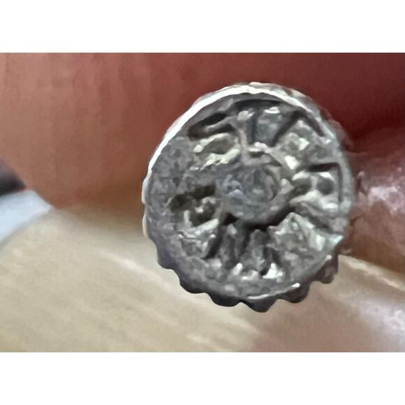 Vintage Sterling Silver Screw On Twin Fish Earrings - Picture 5 of 9